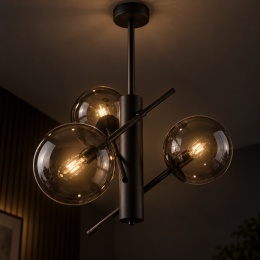 Lampa sufitowa 3xE14 NAXIS DARK