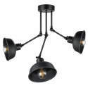 Lampa sufitowa 3xE27 HERMES BLACK