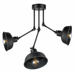Lampa sufitowa 3xE27 HERMES BLACK