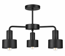 Lampa sufitowa 3xE27 LUCE BLACK