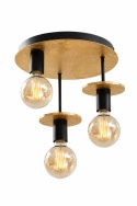 Lampa sufitowa 3xE27 SATURN GOLD