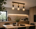 Ceiling Lamp 3xE27 SATURN GOLD
