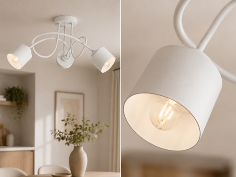 Lampa sufitowa 3xE27 SIMPLY WHITE