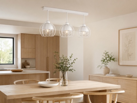 Ceiling Lamp 3xE27 SOLO WHITE
