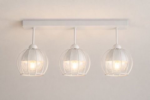 Ceiling Lamp 3xE27 SOLO WHITE