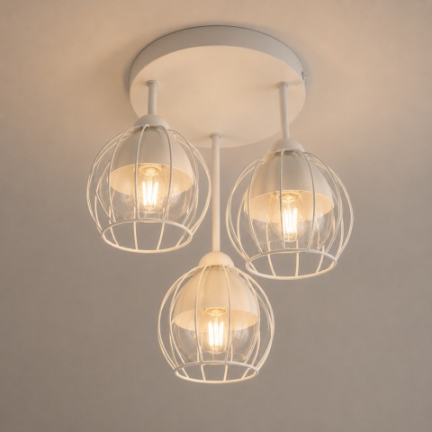 Ceiling Lamp 3xE27 SOLO WHITE