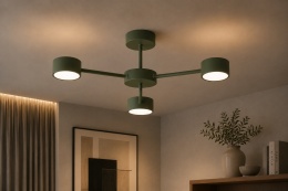 Lampa sufitowa 3xGX53 Dolce Khaki