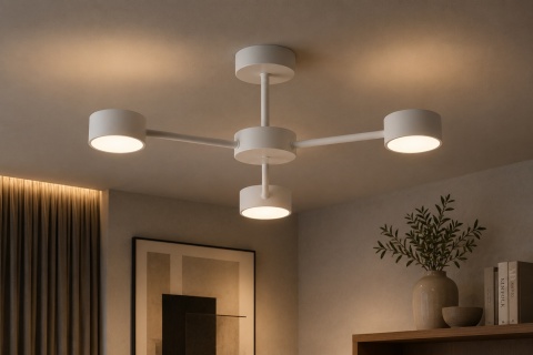 Lampa sufitowa 3xGX53 Dolce White