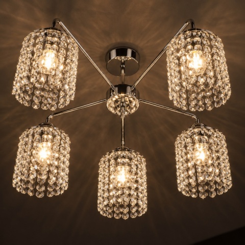 Lampa sufitowa 5xE27 DIAMENT