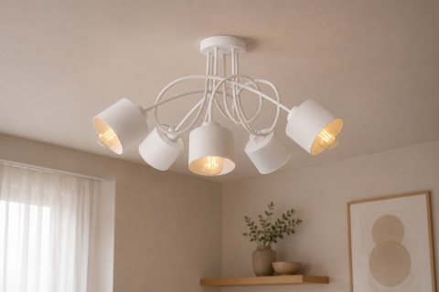 Ceiling Lamp 5xE27 SIMPLY WHITE