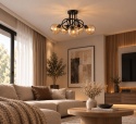 Lampa sufitowa 5xE27 VENUS BLACK