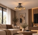 Lampa sufitowa 5xE27 VENUS GOLD