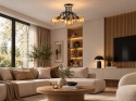 Lampa sufitowa 5xE27 VENUS WOOD