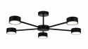 Lampa sufitowa 5xGX53 Dolce Black