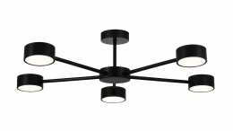 Ceiling Flush Lamp 5xGX53 Dolce Black