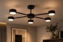 Lampa sufitowa 5xGX53 Dolce Black