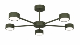 Ceiling Flush Lamp 5xGX53 Dolce Khaki