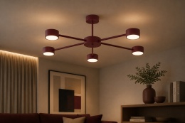Lampa sufitowa 5xGX53 Dolce WIne