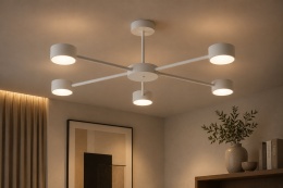 Lampa sufitowa 5xGX53 Dolce White