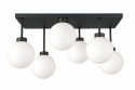 Lampa sufitowa 6xE27 Dea Black/White