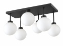 Lampa sufitowa 6xE27 Dea Black/White