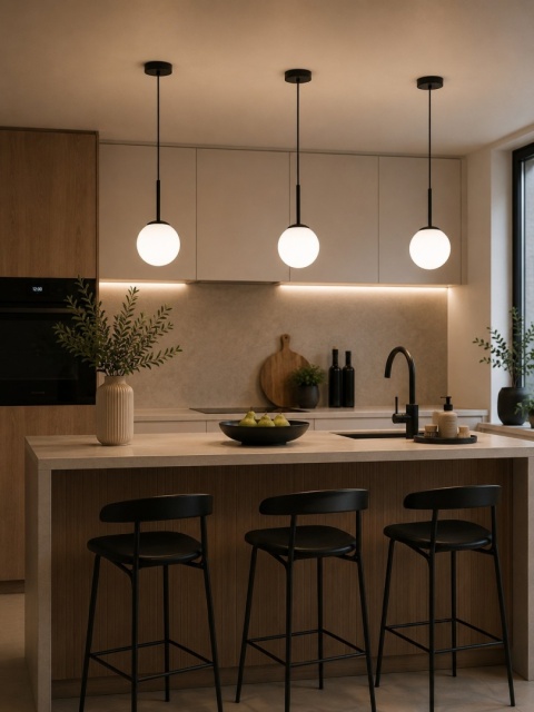 Pendant Lamp 1xE14 Mondi Black