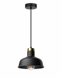 Lampa wisząca 1xE27 HEBE BLACK