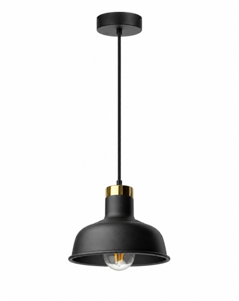 Lampa wisząca 1xE27 HEBE BLACK
