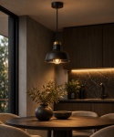 Lampa wisząca 1xE27 HEBE BLACK