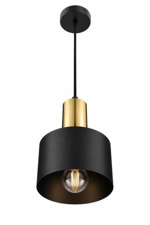 Lampa wisząca 1xE27 LUCE BLACK GOLD
