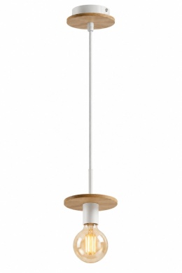Lampa wisząca 1xE27 SATURN NATURAL