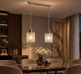 Lampa wisząca 2xE27 DIAMENT