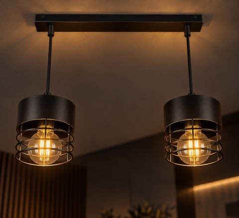 Lampa wisząca 2xE27 ELLE