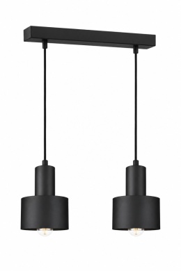Lampa wisząca 2xE27 LUCE BLACK
