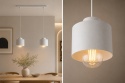 Lampa wisząca 2xE27 SIMPLY WHITE