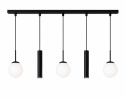 Lampa wisząca 3xE14 + 2xGU10 Mondi Black