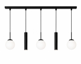 Pendant Lamp 3xE14 + 2xGU10 Mondi Black