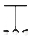 Lampa wisząca 3xE14 Aura Black