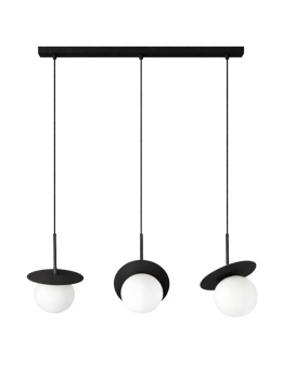 Lampa wisząca 3xE14 Aura Black