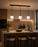 Lampa wisząca 3xE14 Mondi Black
