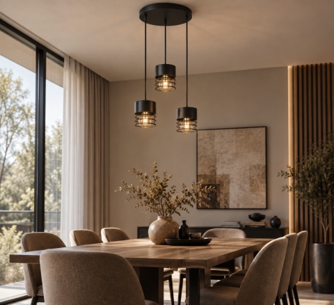 Lampa wisząca 3xE27 ELLE