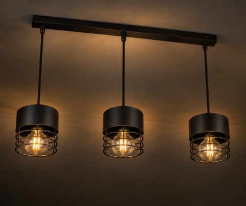 Lampa wisząca 3xE27 ELLE