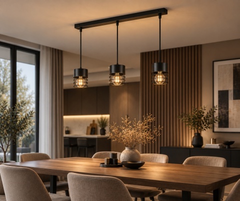Lampa wisząca 3xE27 ELLE