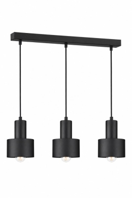 Lampa wisząca 3xE27 LUCE BLACK