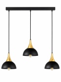 Lampa wisząca 3xE27 Rea Gold