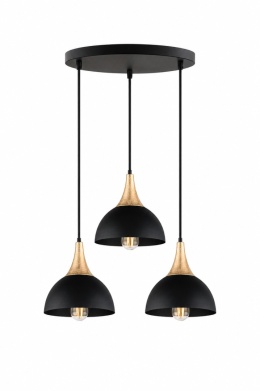 Lampa wisząca 3xE27 Rea Gold