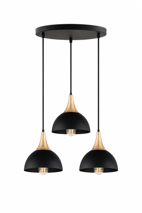 Lampa wisząca 3xE27 Rea Gold