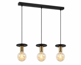 Lampa wisząca 3xE27 SATURN BLACK