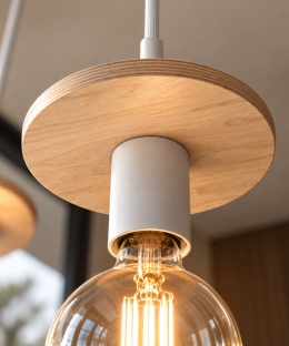 Lampa wisząca 3xE27 SATURN NATURAL