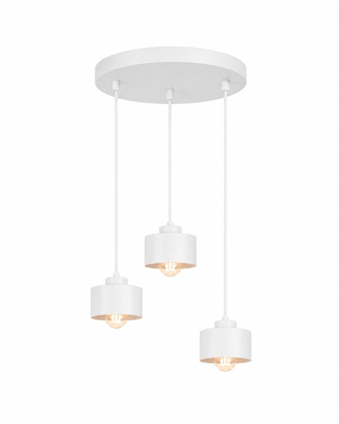 Lampa wisząca 3xE27 SIMPLY WHITE